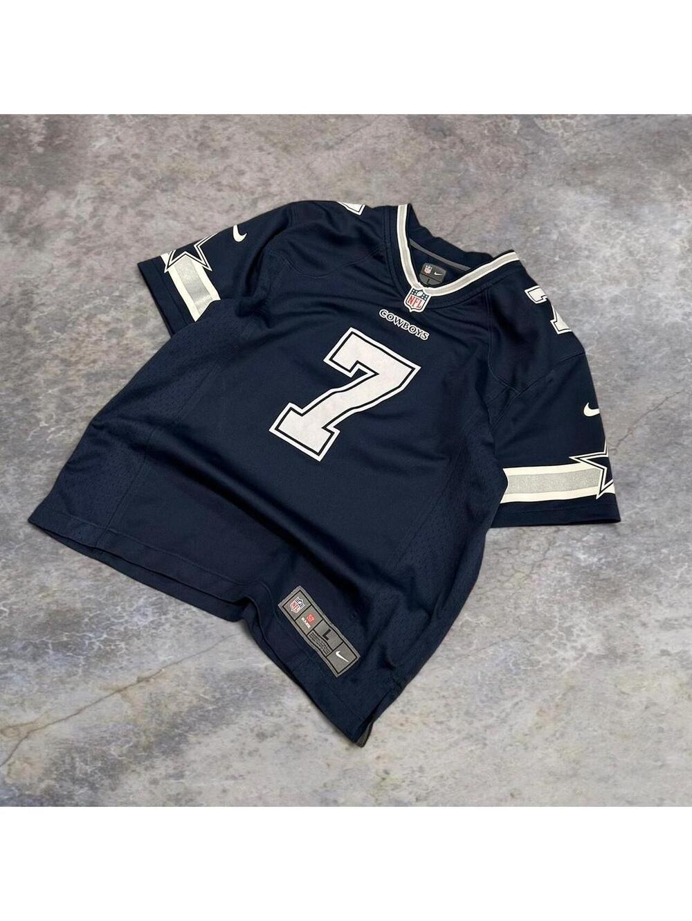 Dallas Cowboys navy blue jersey Size L #NFL #gridiron